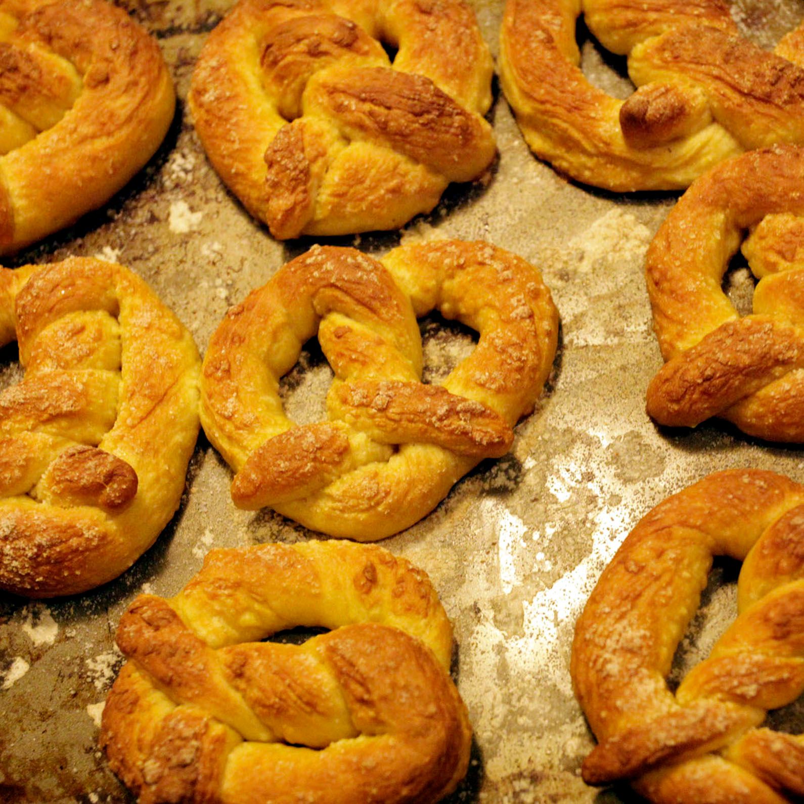 Chewy Soft Pretzels