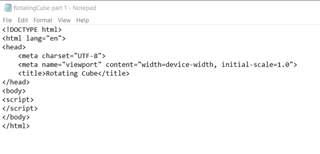 Rotating Cube Using JavaScript : 11 Steps (with Pictures) - Instructables