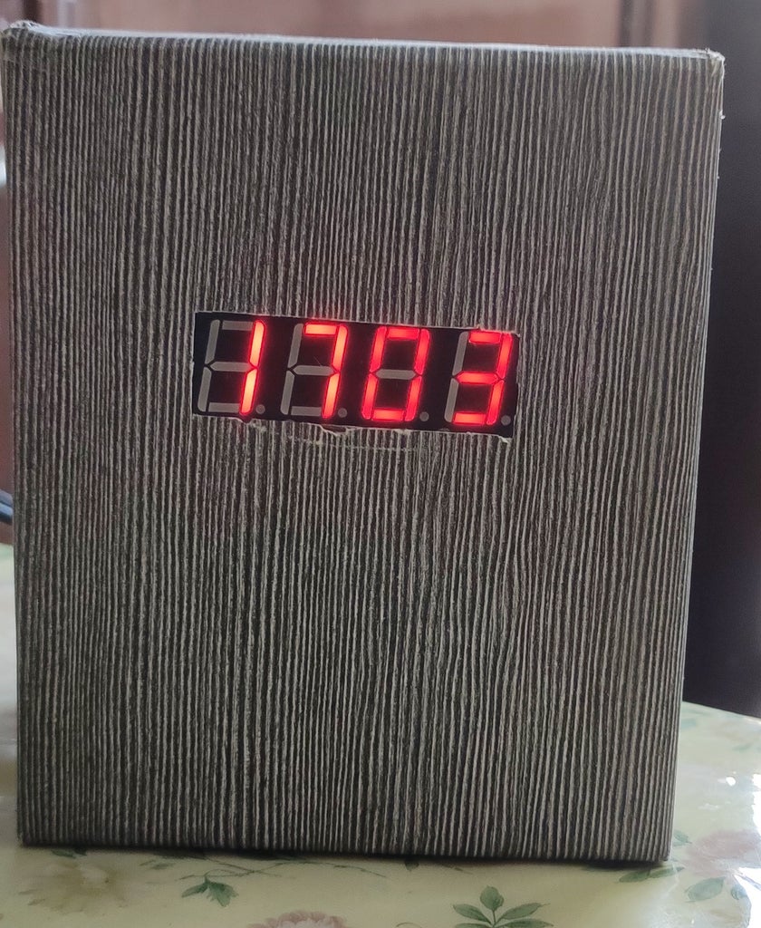 Arduino Digital Clock Using DS1302