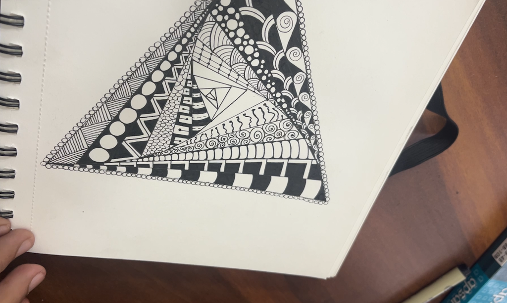 Zentangle Rope Pattern Simple Zentangles Patterns