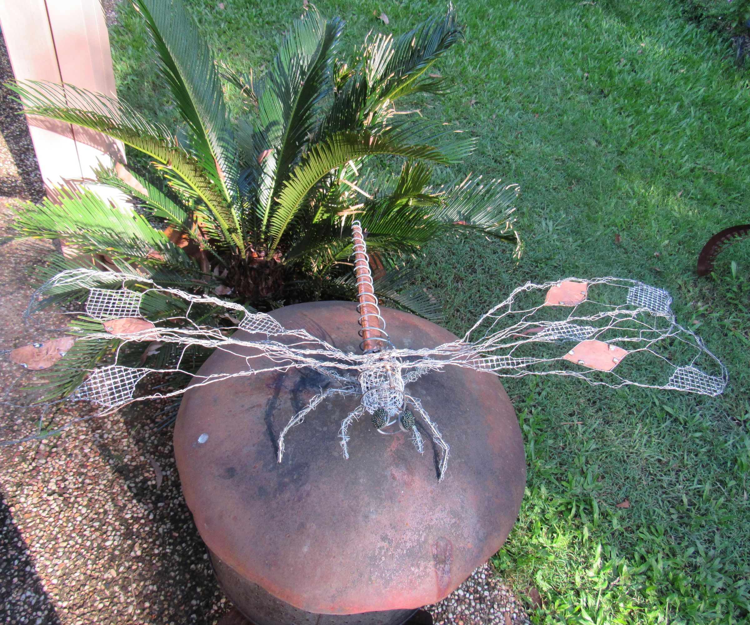 WINNER - Dragonfly Art Sculpture - Without Buying Anything