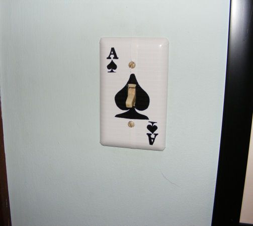 Light Switch Plate. . .Switch
