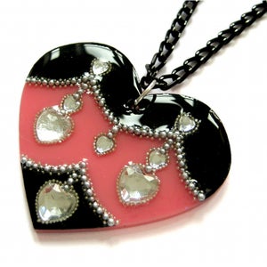 Sparkling Hearts Necklace