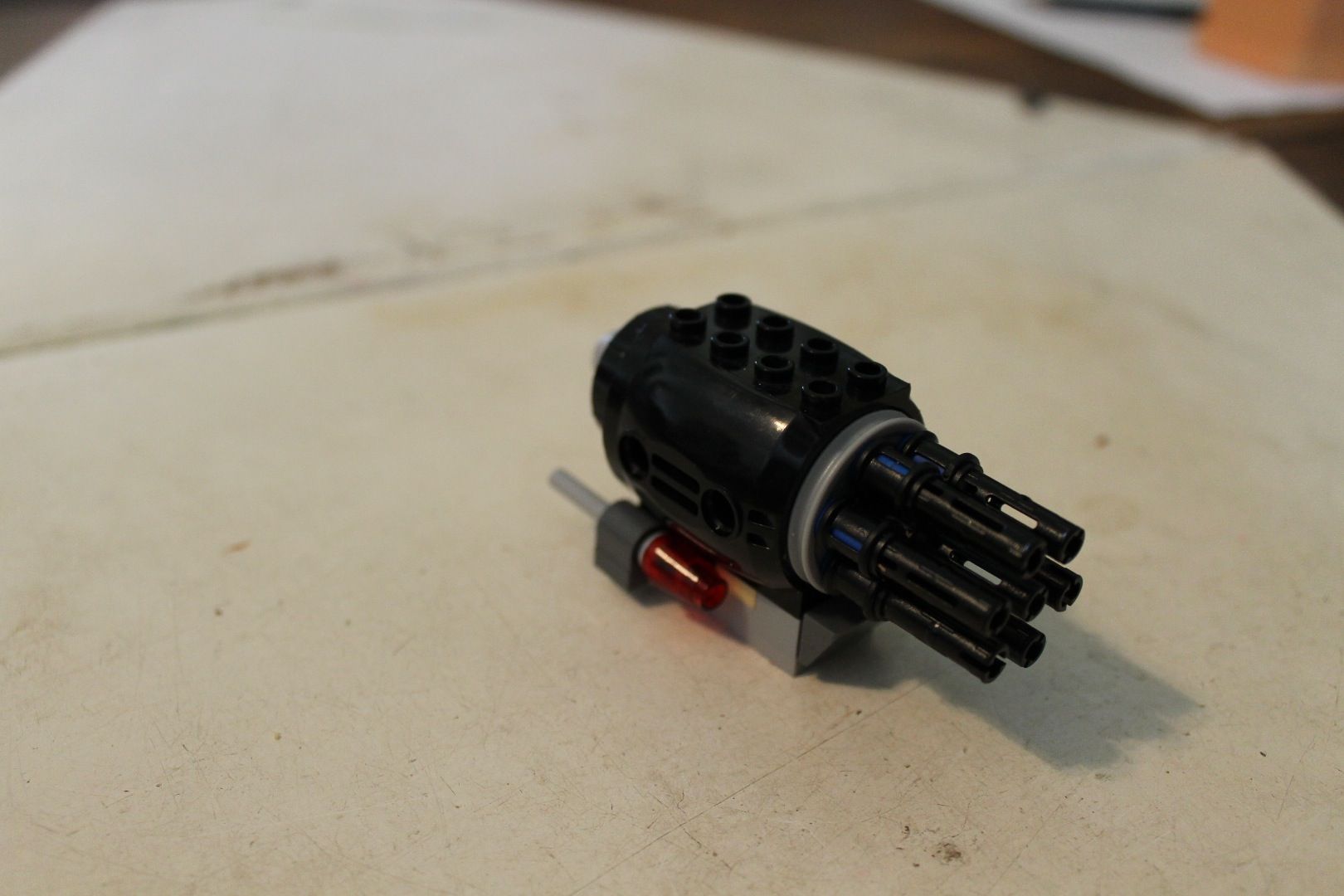 Lego Machine Gun Turret 3 Steps Instructables