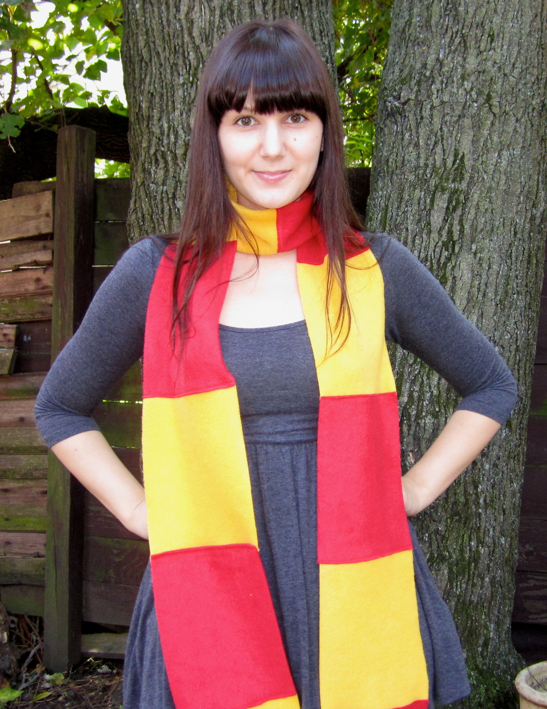 Sew a Gryffindor Scarf!
