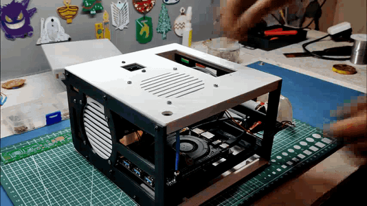 Adding Circuit Holder Assembly to LATTEintosh