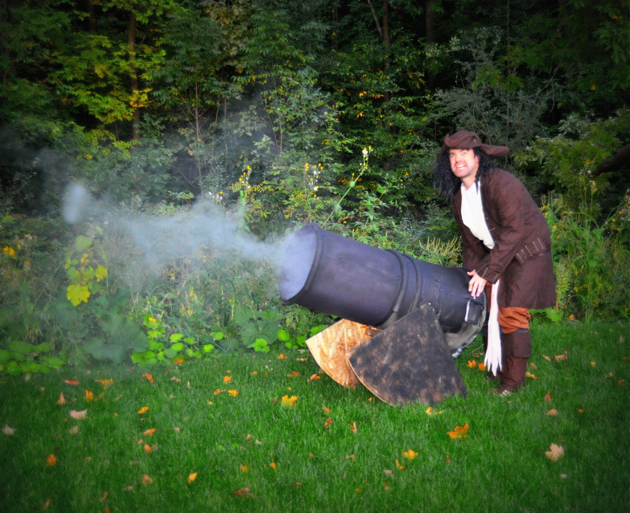 Potent Pirate Smoke Ring Cannon