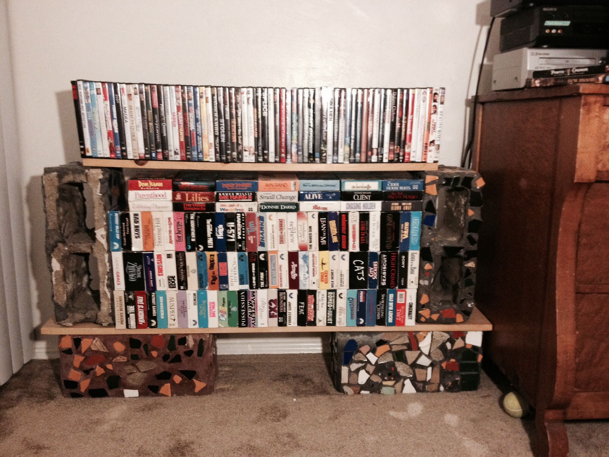 Diy Movie Shelves Instructables