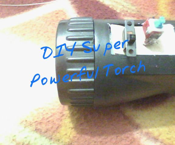 DIY Super Powerful LED Torch