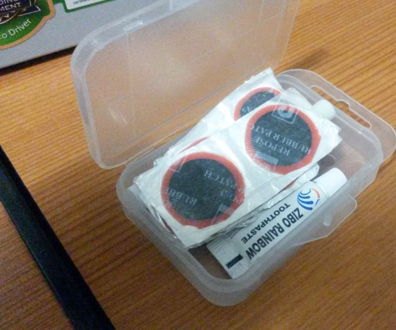 Bicycle Tube Repair on the Go, Hack...ish