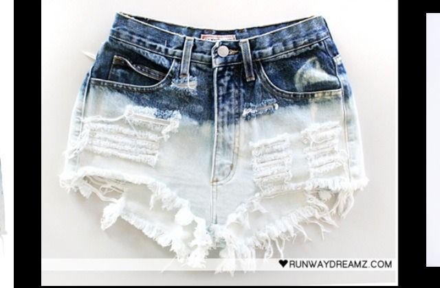 How to Make High Waisted Jean Shorts