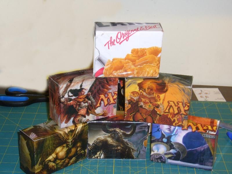 Make Your Own Playing, Trading, Magic Card Deck Boxes