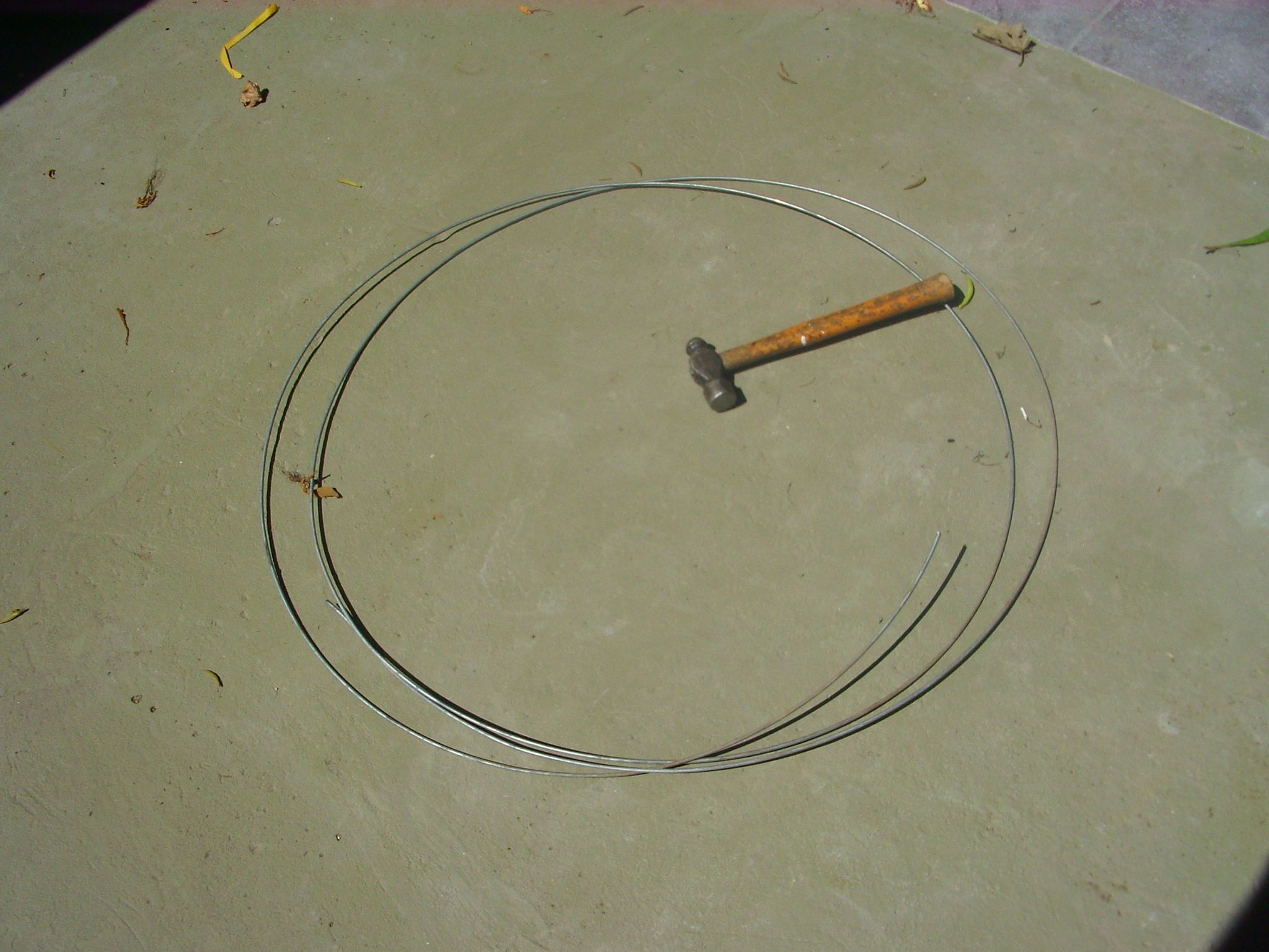 Straightening and Stiffening a Wire (enderezando Y Haciendo R�gido Un Alambre).