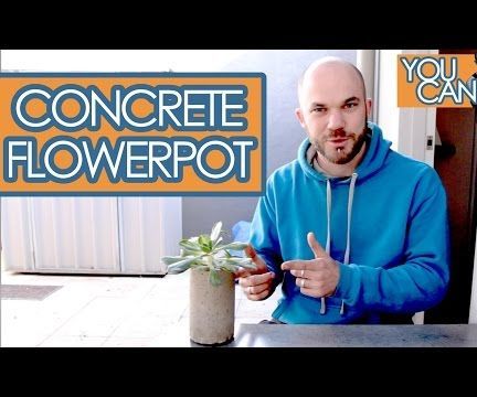 Concrete Flowerpot