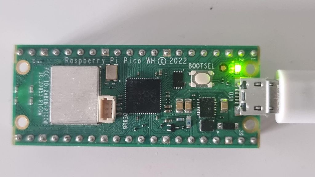 Raspberry Pi Pico WH Blink LED