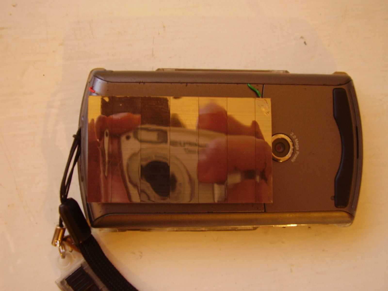 A SOLAR POWERED MOBILE PHONE