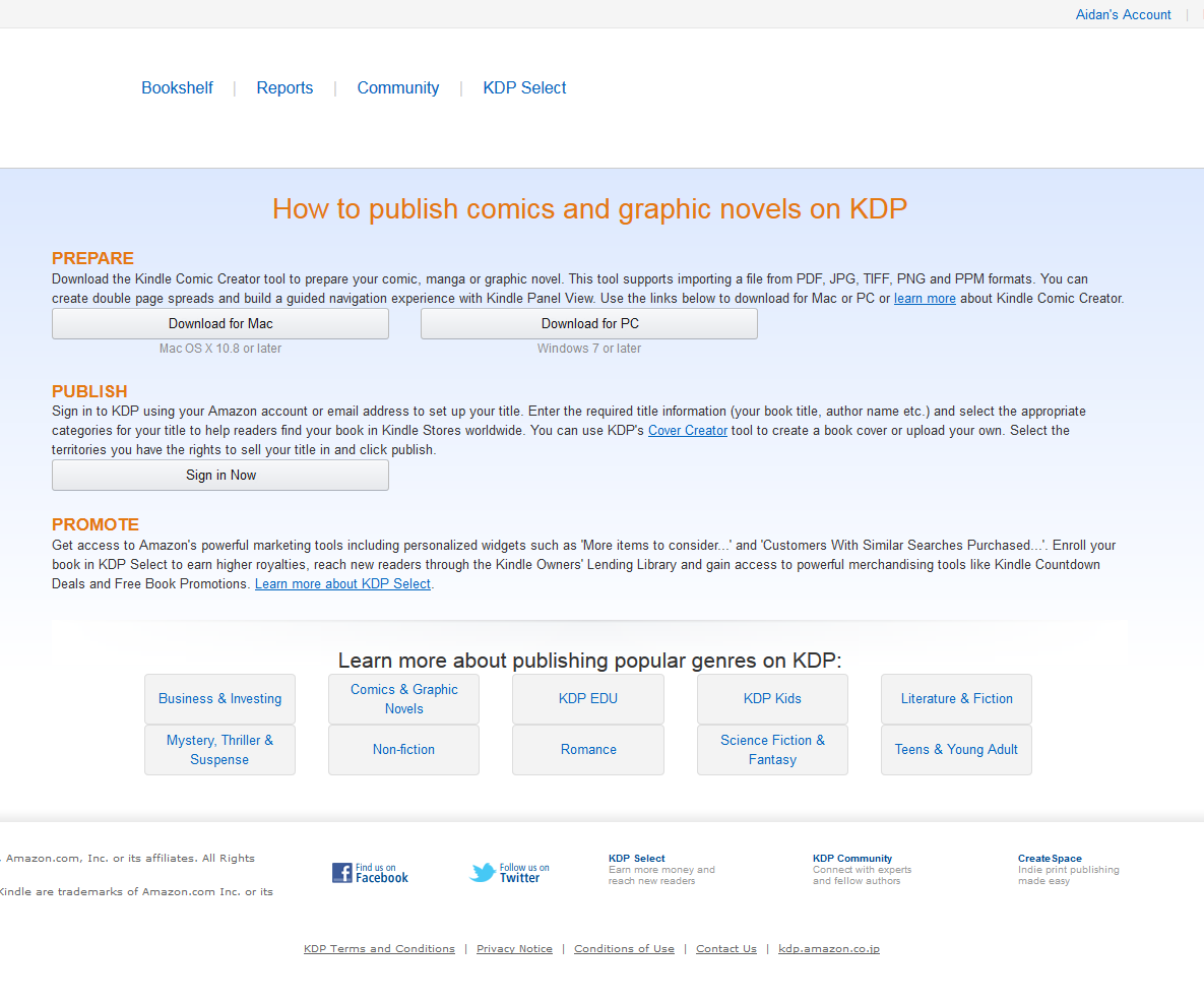 Guide to Self Publishing (Through Amazon)