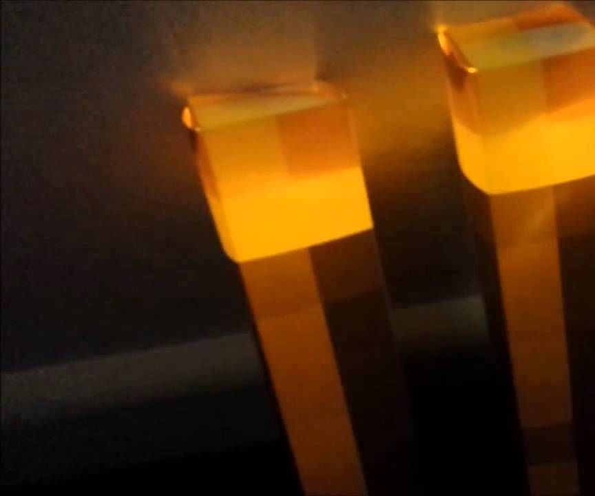 MineCraft Light Up Torch