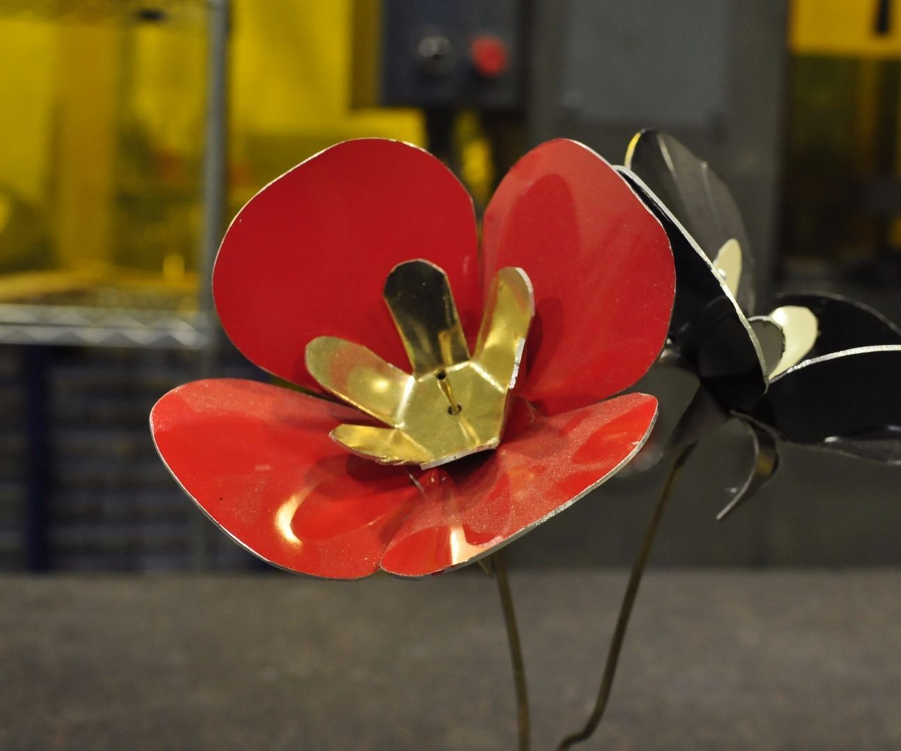 3D Metal Flowers