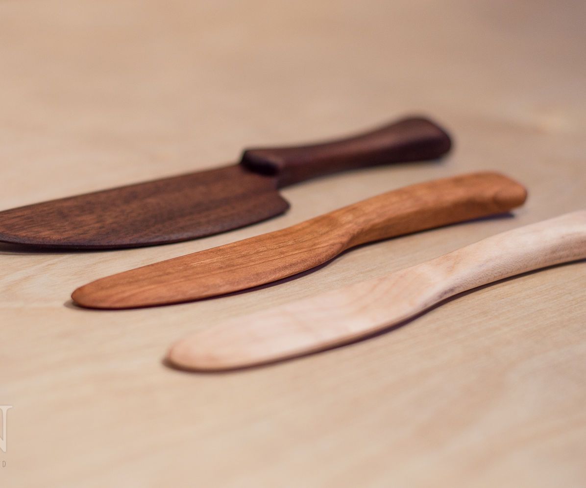 Easy Wooden Butter/Spread Knives