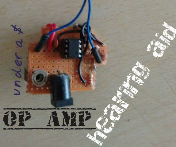 OP AMP BASED HEARING AID
