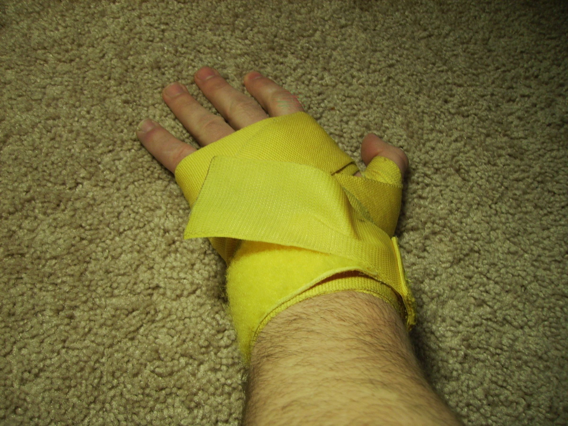 Secure the Velcro