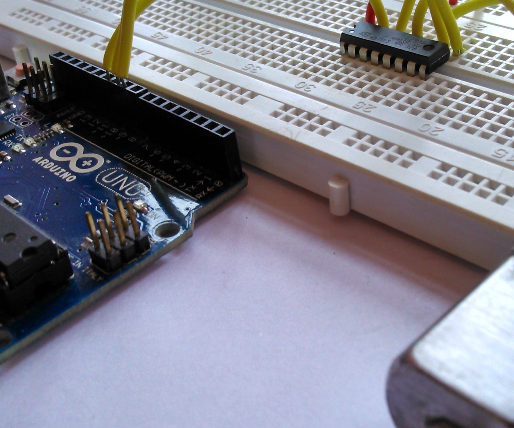 Control DC Motor Using L293D