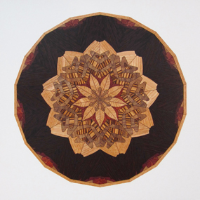 Laser Marquetry from a photo: Kaleidoscope Algorithm