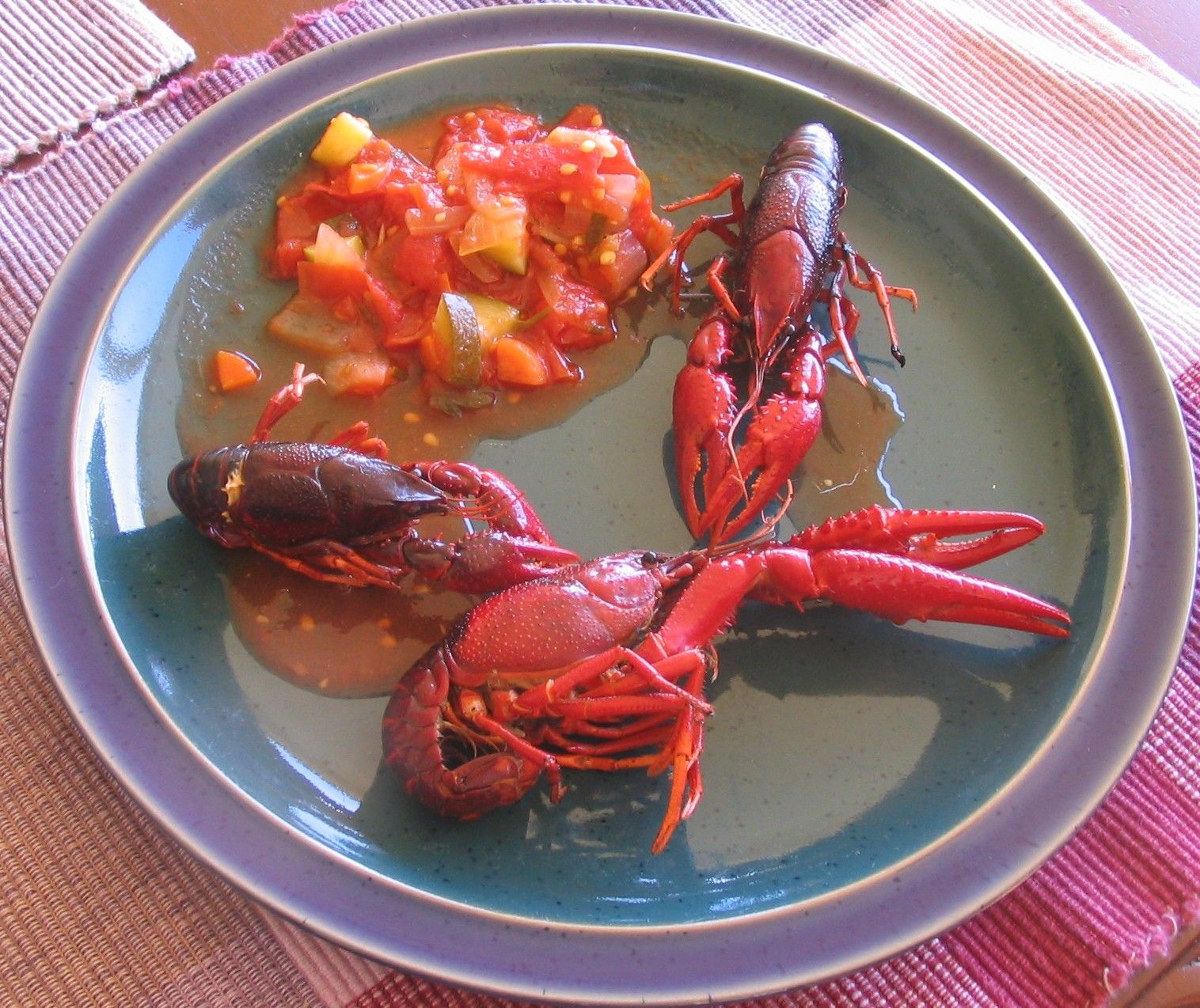 Grilled Crawdads!