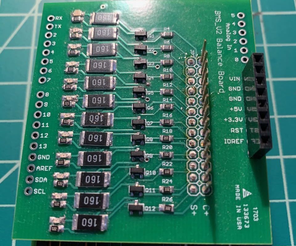 Arduino LTC6804 BMS - Part 2: Balance Board