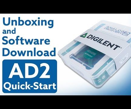 Getting Started With Analog Discovery 2 , USB Oscilloscope, Unboxing