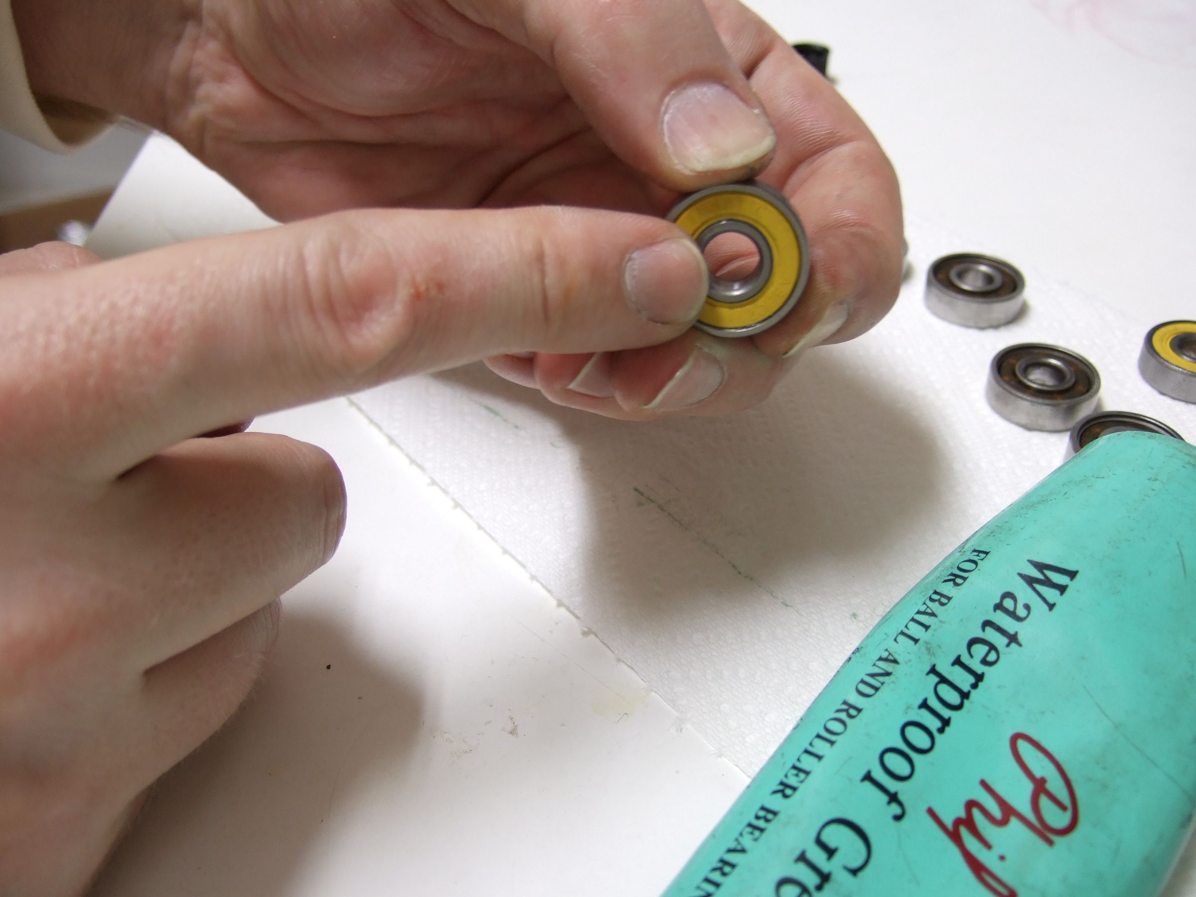 Clean and Grease Your Skateboard Bearings 6 Steps Instructables