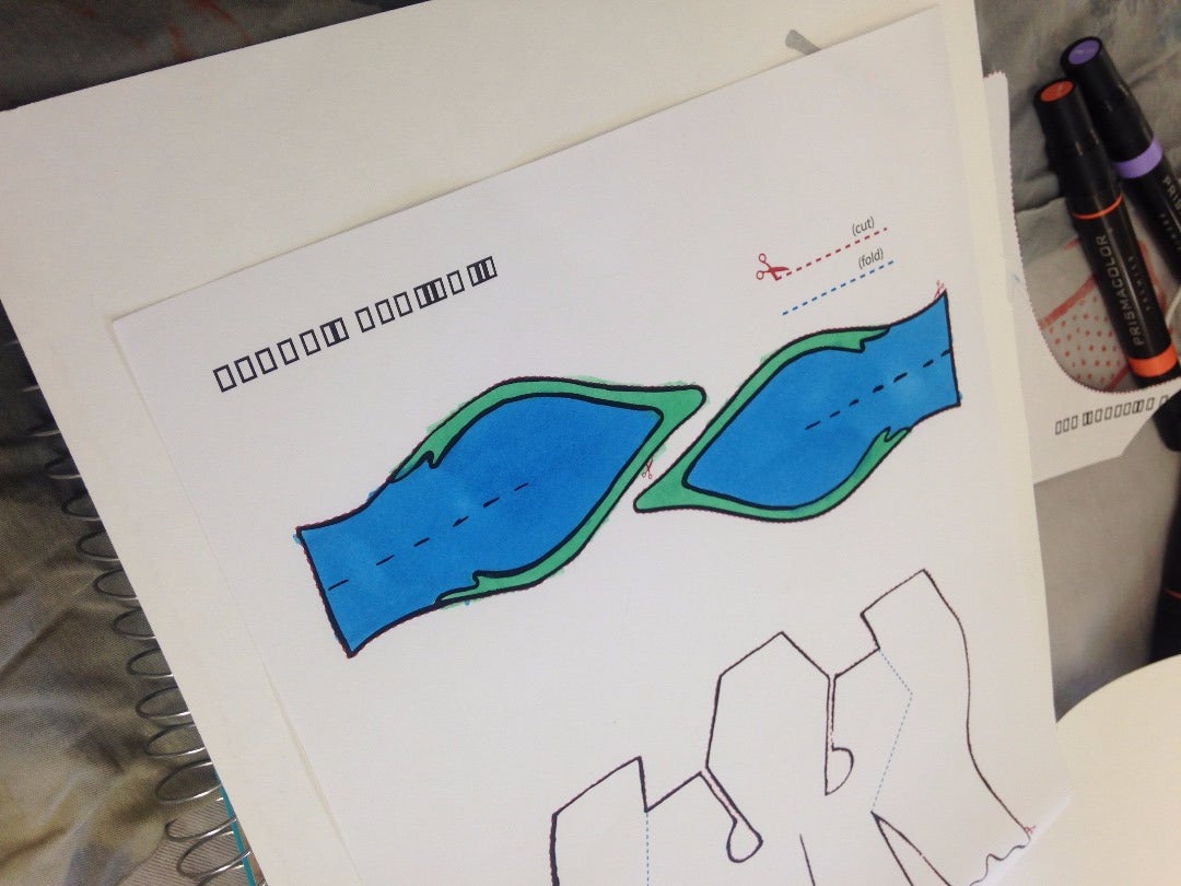 Color, Cut, and Fold!