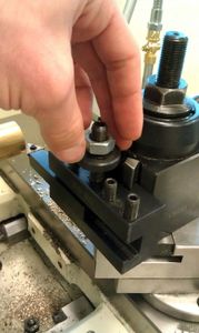 Boring the Center Hole