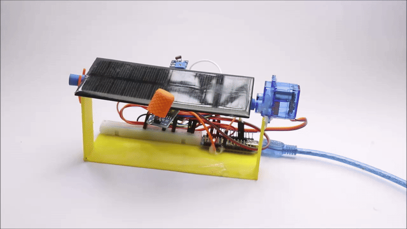 Automatic Solar Tracker Using 3D Printed Parts and Arduino : 5 Steps ...