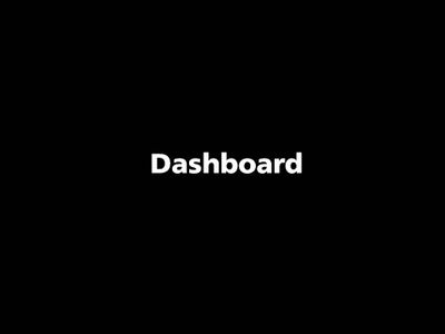 TOOLING CLOUD: Dashboards