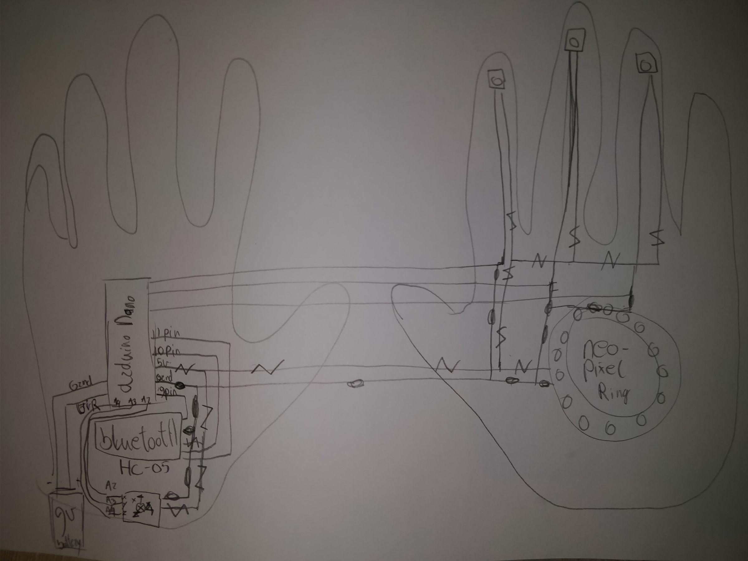 Wizard Glove an Arduino Controlled Controller Glove 4 Steps (with