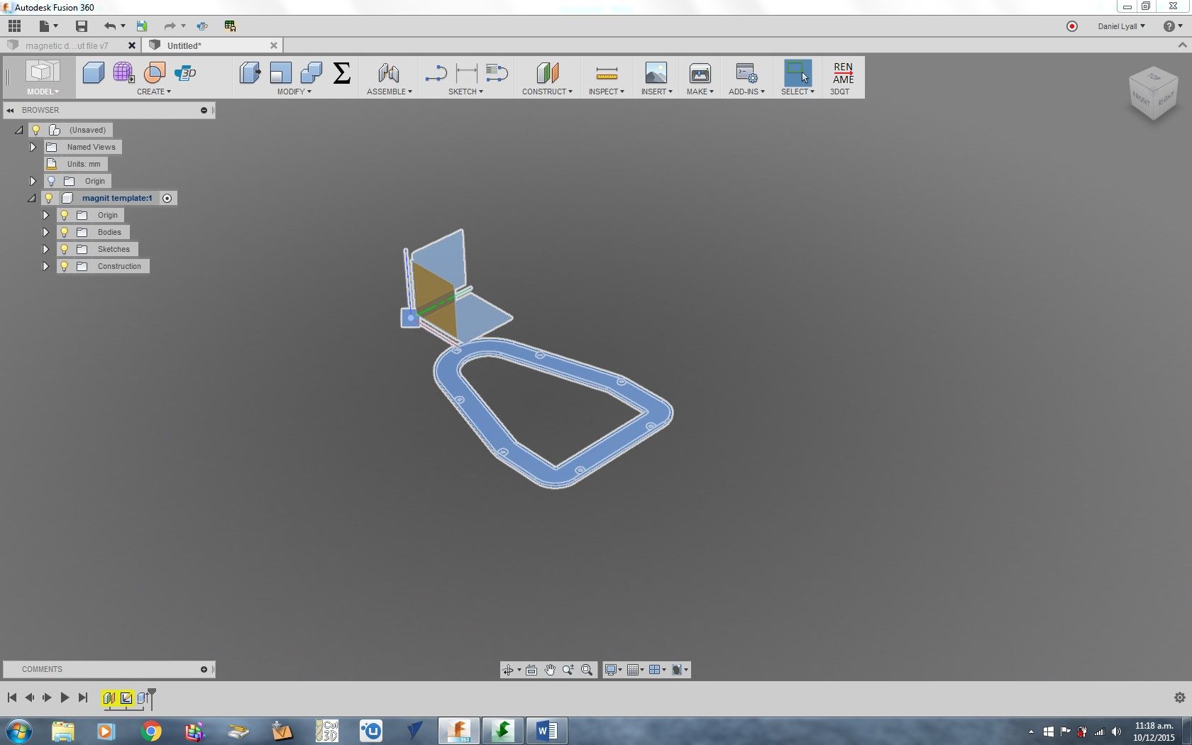 Moveing a Component From One Sketch to a New Sketch in Fusion 360 : 10 ...