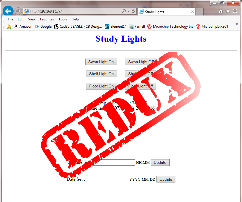 Study Lights Controller (reworked). Part 7 : IoT, Home Automation