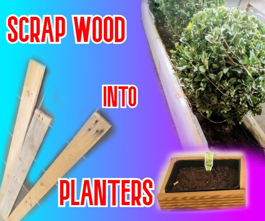 Scrap Wood Planter