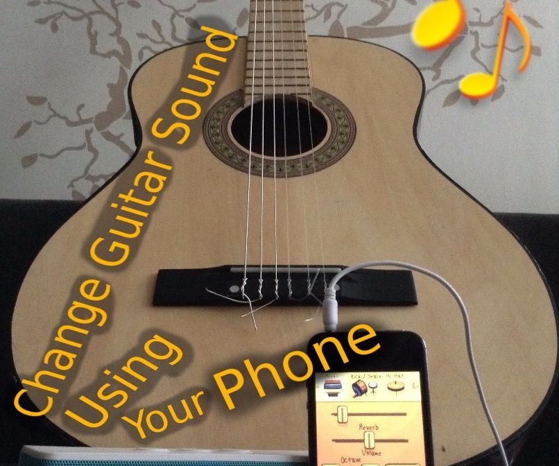 Change Guitar Sound using your Phone :)