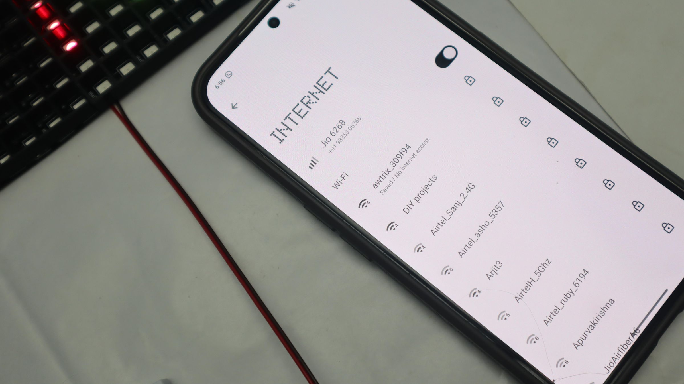 Wi-Fi Setup and AWTRIX Configuration