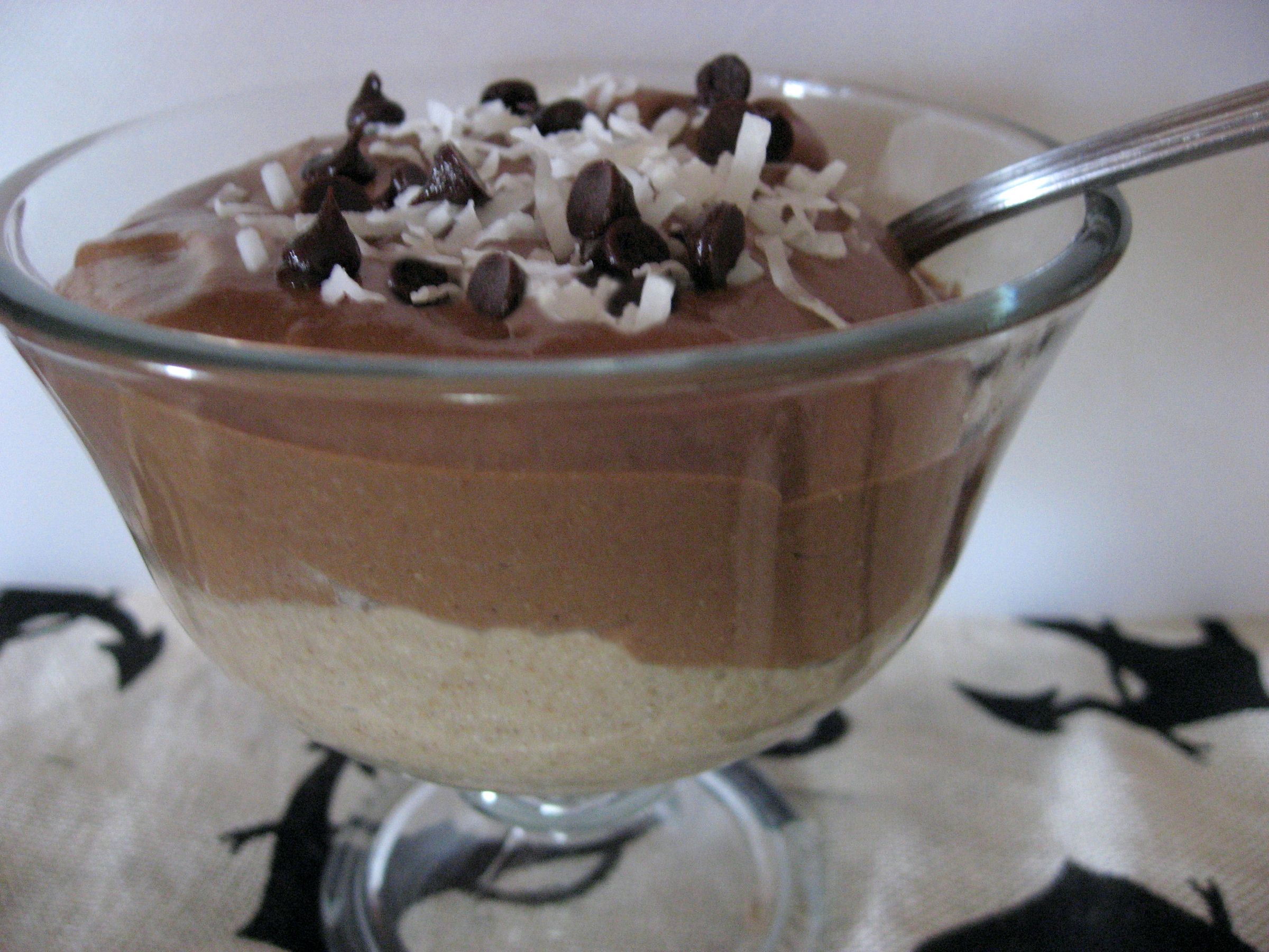 Super Light Parfait Pudding Cup (Dairy Free, Gluten Free, Raw Vegan)