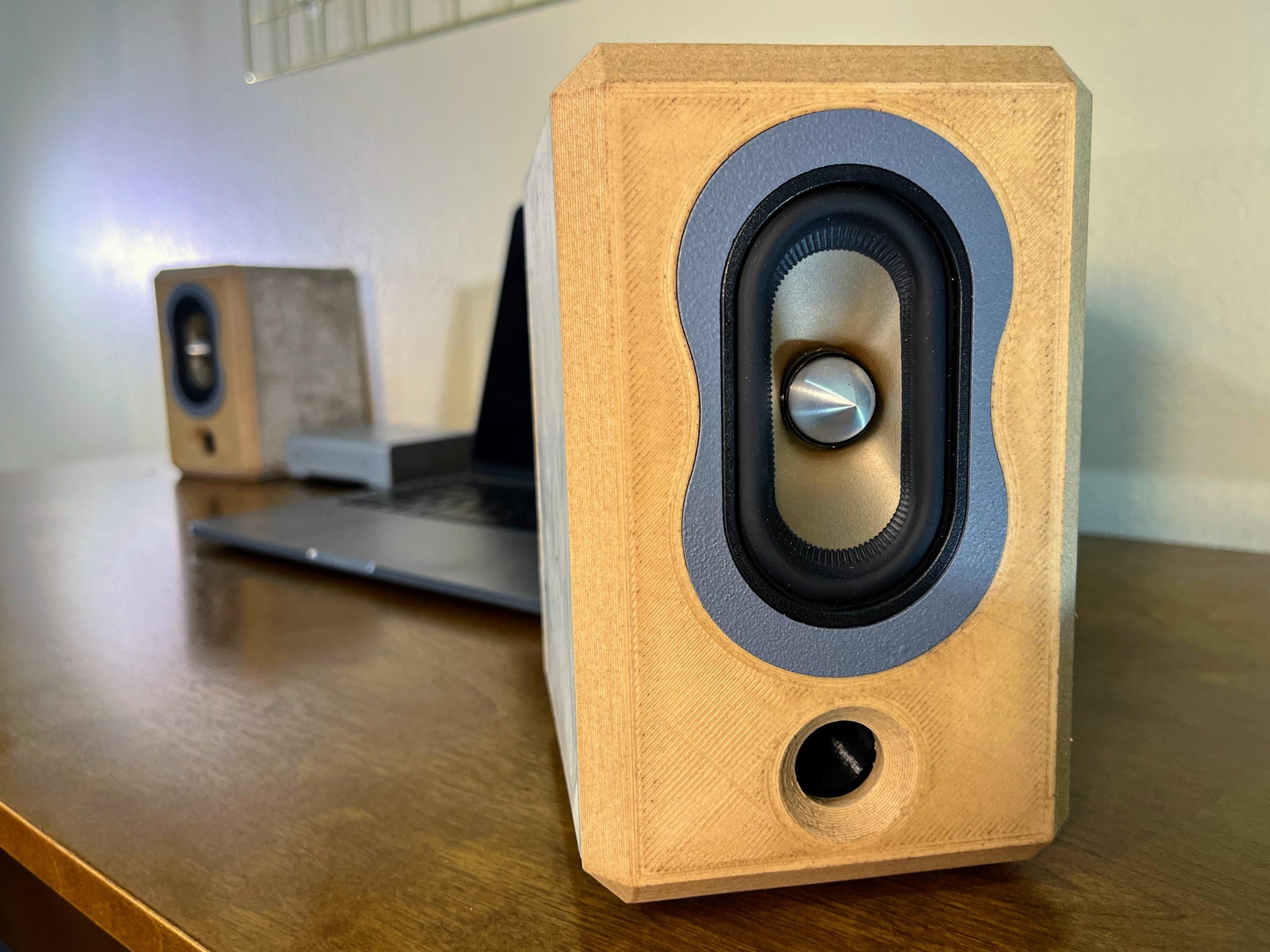 Design and Build *Truly* HiFi Desktop Speakers Using Concrete and 3D