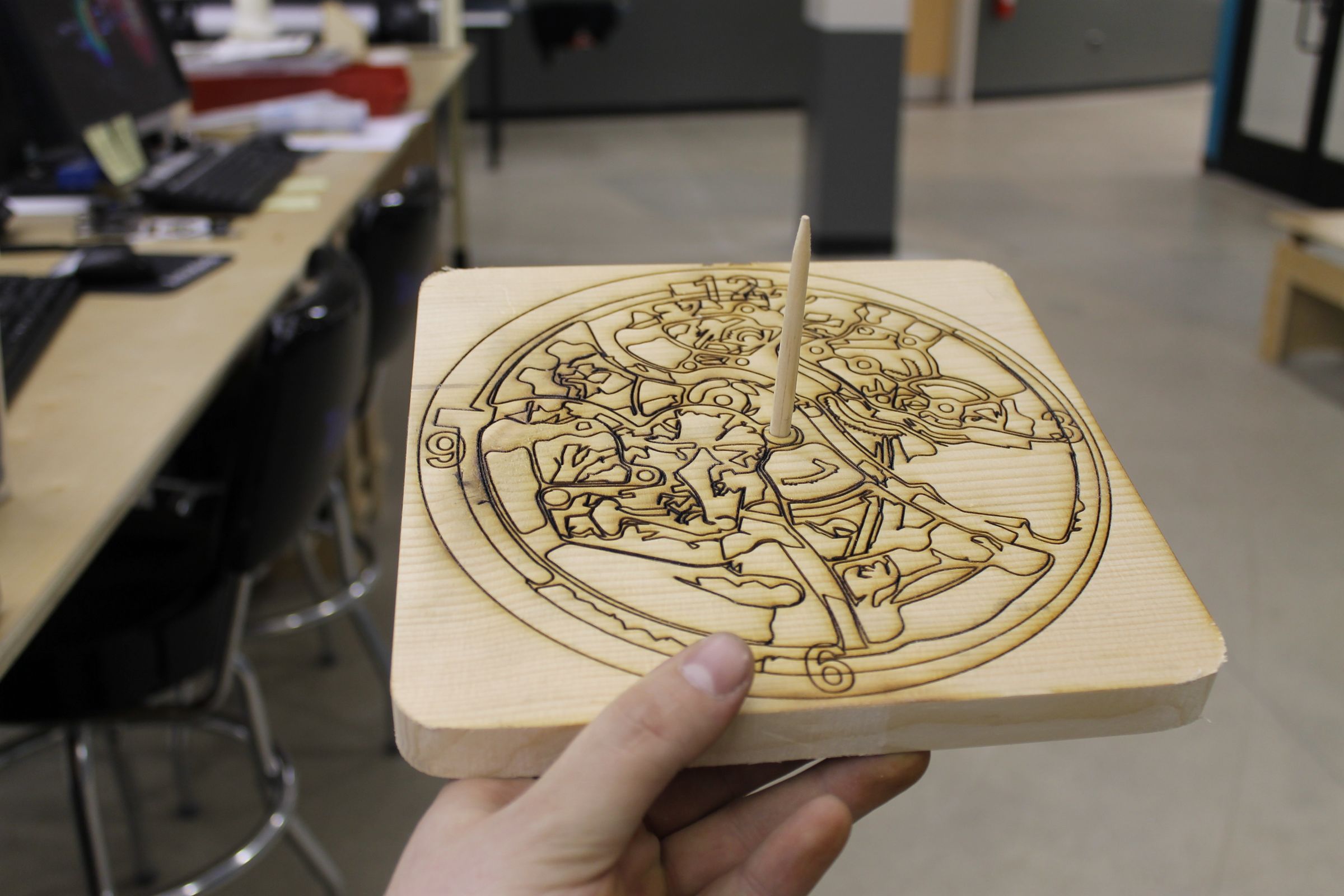 How I Made a Watch Escapement SUN DIAL - I Made It at Techshop Detroit!