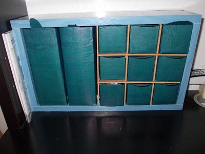 "Got Milk? Drawer Cabinet" or "esta Cajonera Es La Leche!"