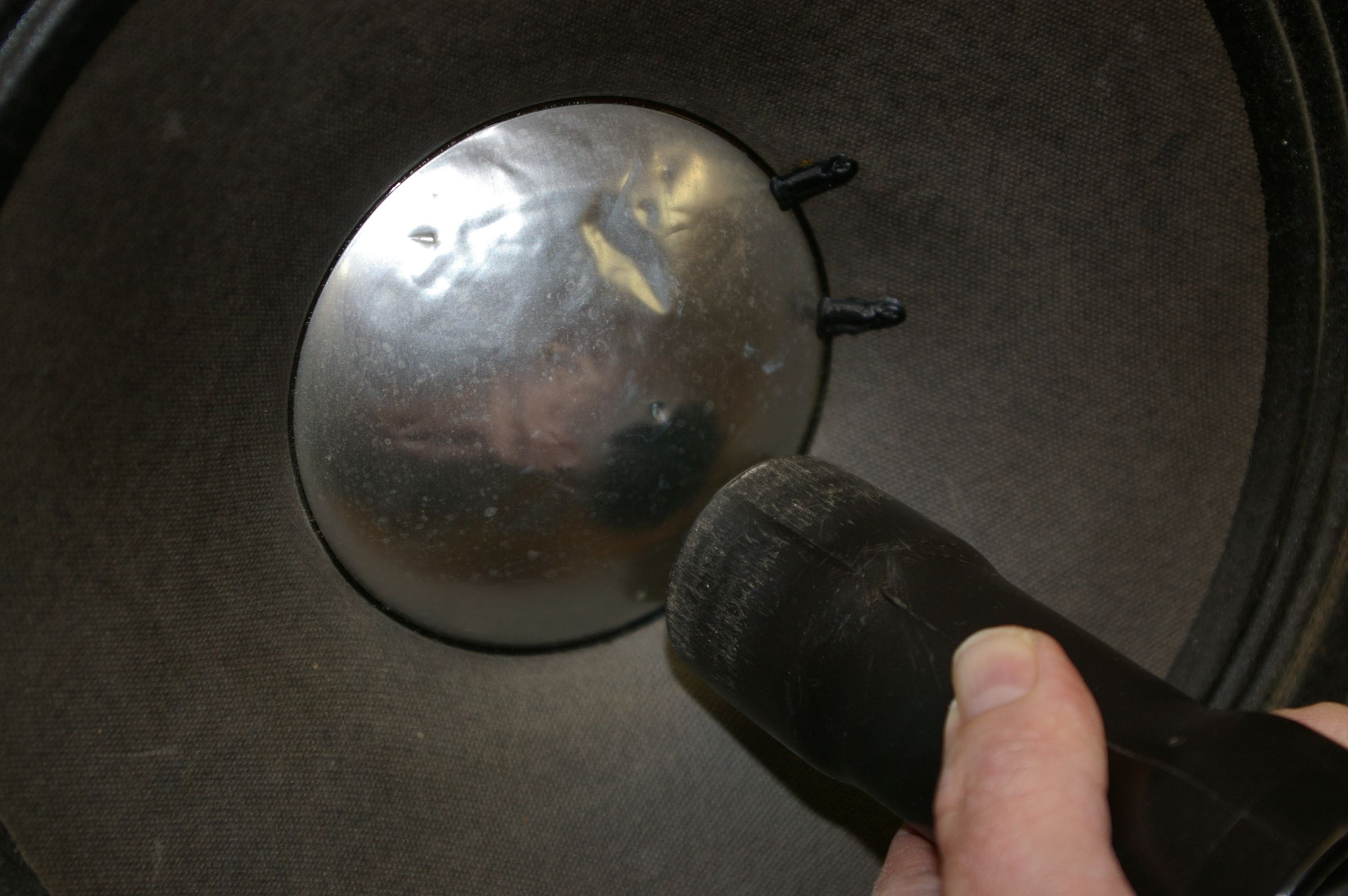 Fix a Dented or Inverted Metal Speaker Dust Cover 3 Steps Instructables