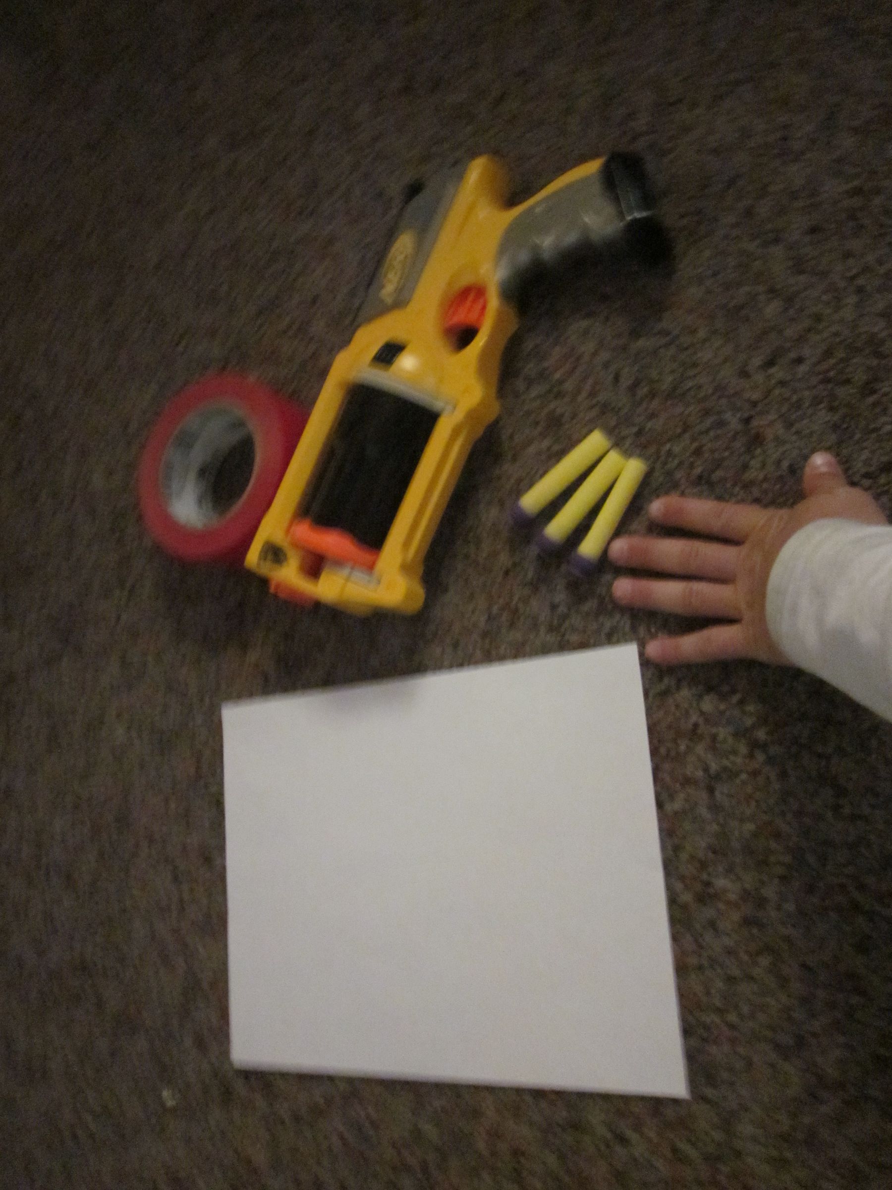 How to Make Paper Nerf Bullet Holders!!!!!