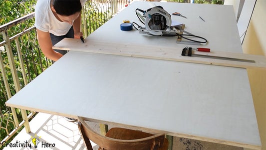 Measuring and Cutting.