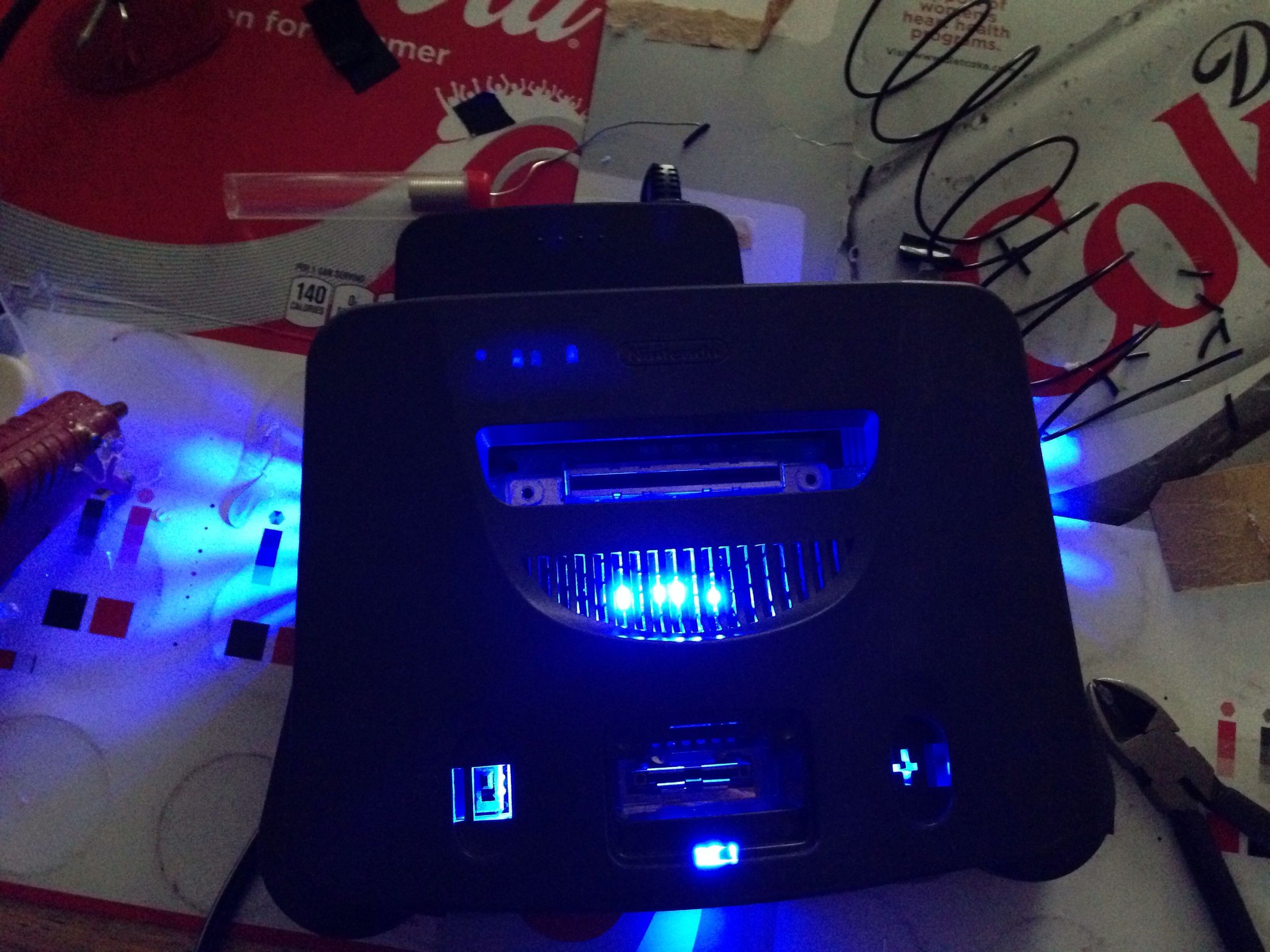 N64 LED using 5V Bulbs